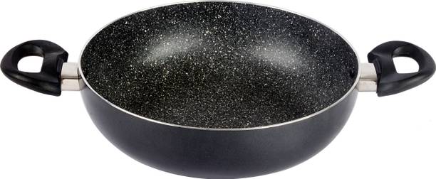 Ethical MASTREO SERIES KADAHI/KARAHI / MULTI PURPOSE KARAHI Kadhai 24 cm Wok 2.42 L capacity 24.11 cm diameter