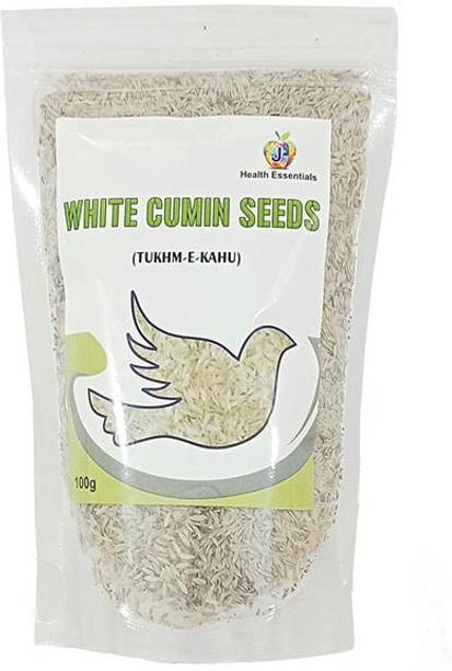 Jioo Organics White Cumin Seeds ( Tukhm - E - Kahu )