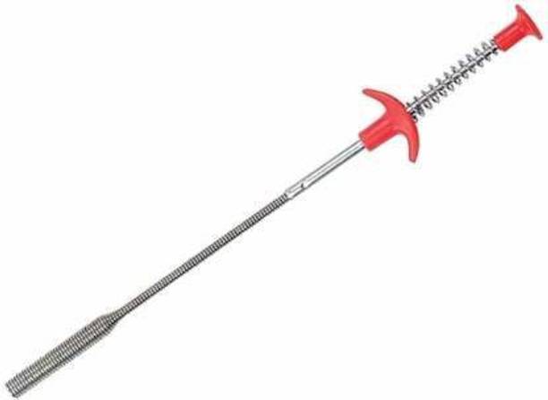 My Machine Pipe Block Cleaner Hair Catching Drain Cleaner Wire Bathroom Block Pipe Cleaner Sink Dust Strainer Drainage Dredger Cleaning Tool Blockage Sink Cleaner Wire Extra Long (60 Inch, 5 Feet) Crystal Drain Opener