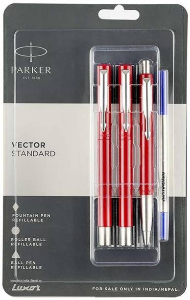 PARKER VECTOR STANDARD PEN SET Roller Ball Pen
