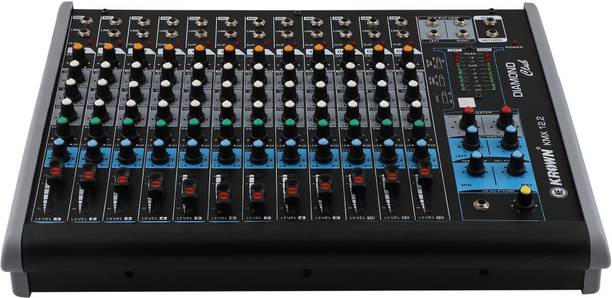 KE Krown KMX-12.2 Diamond Club Professional 12 Channel Mixing Sound Mixer Analog Sound Mixer
