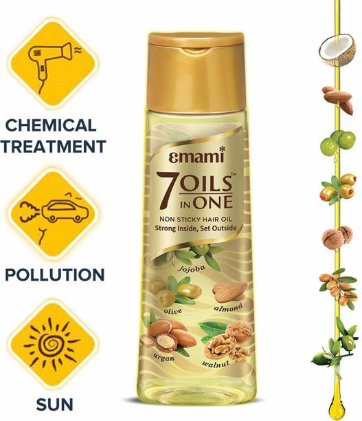EMAMI 7 OILS IN ONE NON STICKY Hair Oil