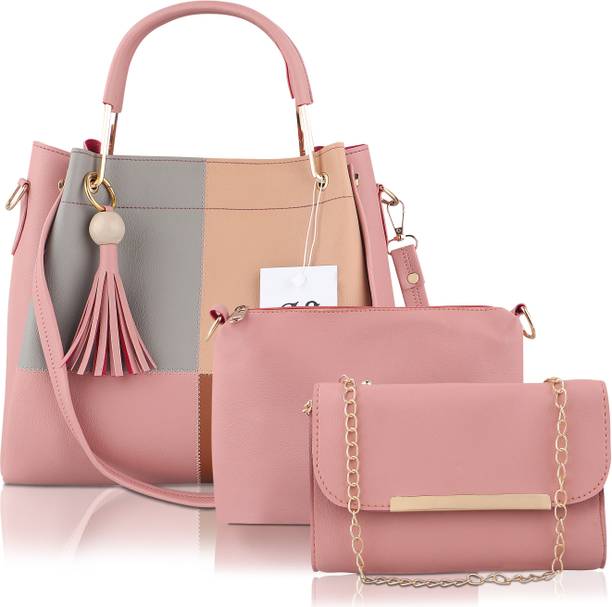 Pink Women Shoulder Bag - Extra Large