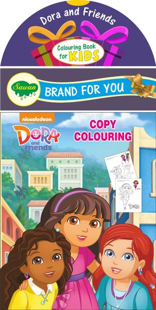 Dora And Friends Copy Colouring | Colouring Books By Sawan