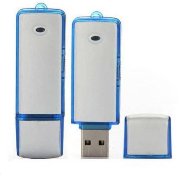 PAROXYSM Pen Drive Shape SPY Voice Recorder USB 4GB Memory INBUILD Flash Rechargeable Light Does NOT Flashes While Recording, Blue. 4 GB Voice Recorder