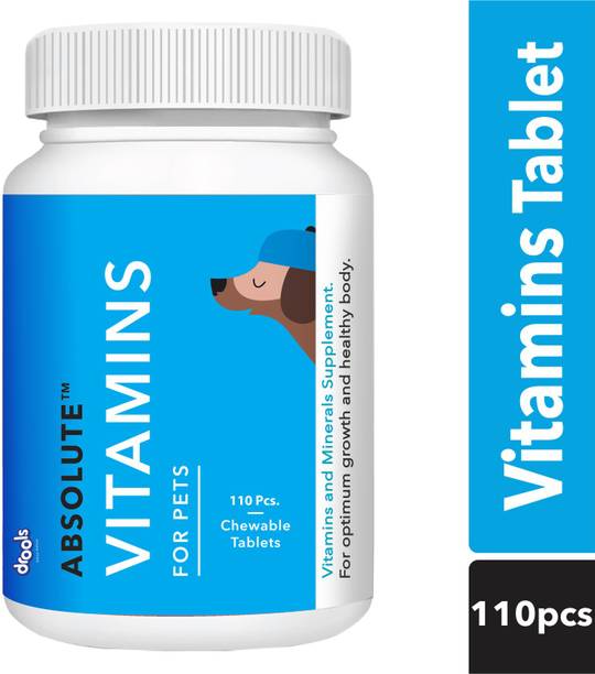 Drools Vitamin Tablet - 110 Pieces Pet Health Supplements