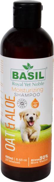 BASIL Moisturising shampoo Conditioning, Anti-itching, Allergy Relief Basil Dog Shampoo