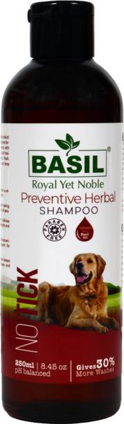 BASIL Preventive Herbal Shampoo Flea and Tick Basil Dog Shampoo