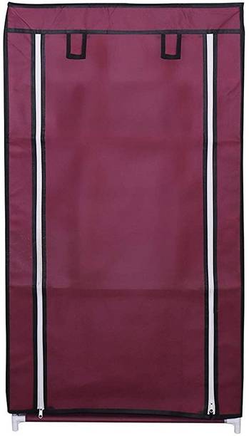 BHIMADA Cloth Stand & Cupboard and Almirah Acrylic Collapsible Wardrobe