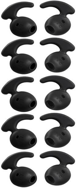 Somapa 10 Pcs (5 Pair) S7 Earbuds Anti-Slip Silicone Replacement Ear Tips In The Ear Headphone CushionÂ Â (Pack of 10, Black) In The Ear Headphone Cushion