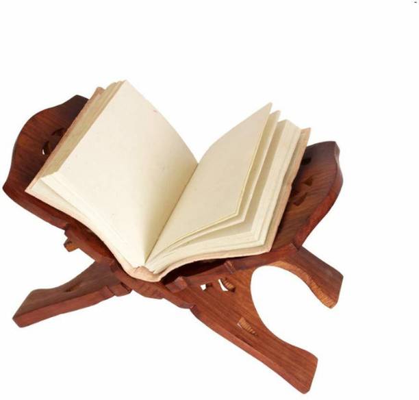 A & S VENTURES Wooden Brown Book Rest