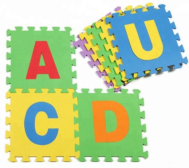 FRONY 36 Letters ABCD Foam Puzzle Eva Mat with Alphabets A-Z & Numbers 0-9 Puzzle MAT