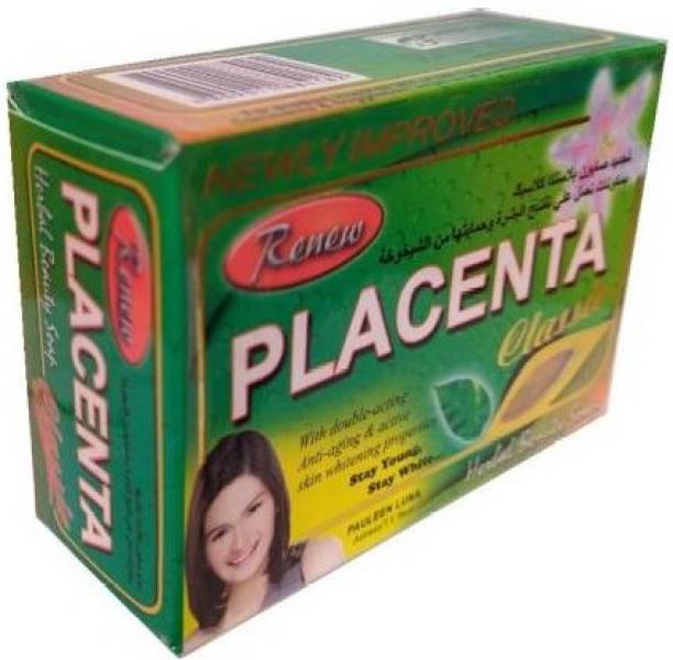 RENEW Placenta Classic Herbal Beauty Soap For Glow And Radiance Skin (135 g)