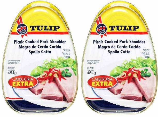 TULIP Picnic Cooked Pork Shoulder Combo Pack Of 2 (2*454gm) |Canned Meat Meat