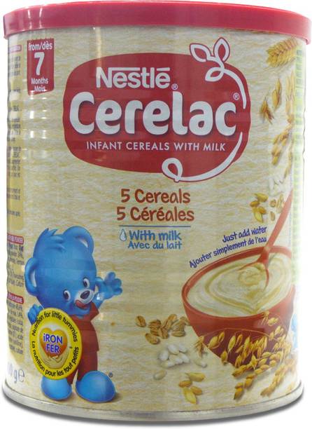 NESTLE Cerelac 5 Cereals With Milk Cereal