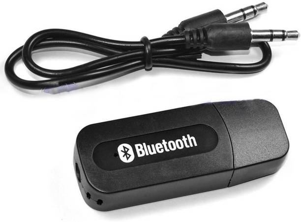KOJO v2.1+EDR Car Bluetooth Device with 3.5mm Connector, Adapter Dongle, Transmitter, USB Cable, Audio Receiver