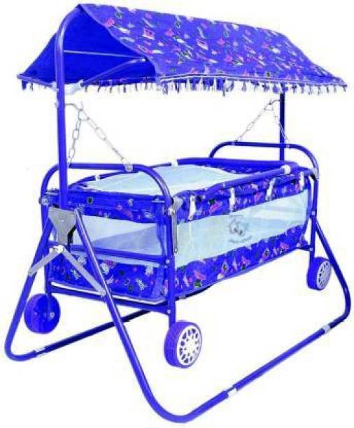 Avani MetroBuzz Baby Blue Cotting Cradle Cot Cum Stroller Blue_Cradle_005 Bassinet Stroller