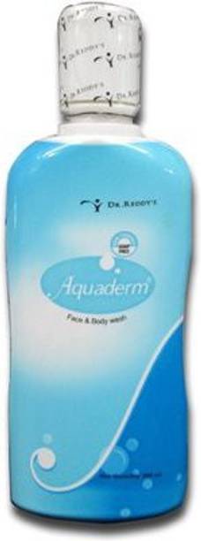 Aquaderm face and body wash