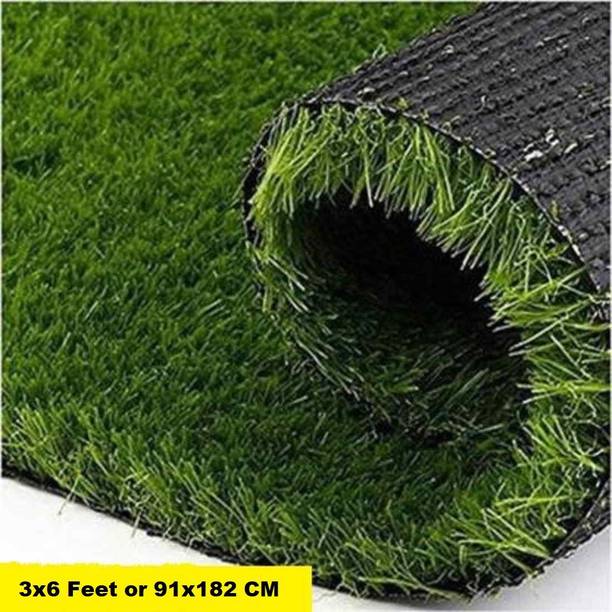 Worthful Creations 1 Piece Carpet Size: (3x6 Feet) or (36"x72" Inches) or (91x182 CM) Artificial Turf Sheet
