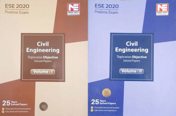 Civil Engineering Paper (25 Years Solved Paper) Vol (1) (2) Combo Pack