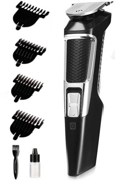 FIRSTLIKE Rechargeable Hair Clipper Rechargeable Cordless Hair Trimmer Low Noise Hair Cutting Beard Trimmer Men Trimmer 60 min  Runtime 4 Length Settings