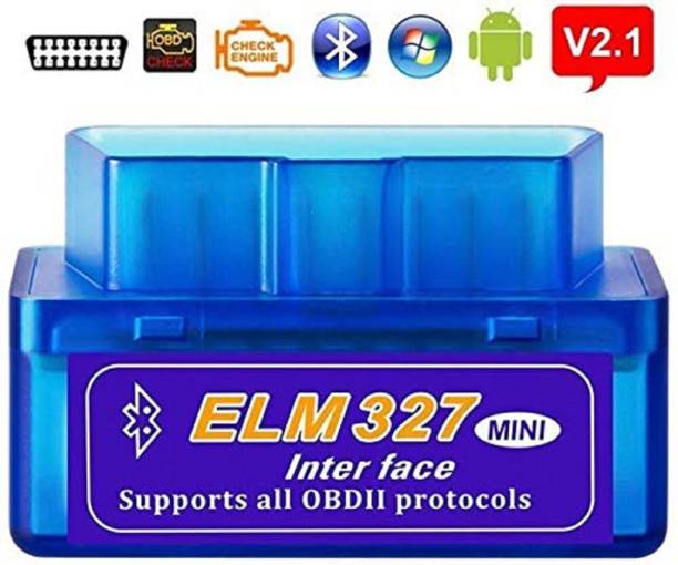 SPANTER Mini ELM327 Bluetooth V2.1 ELM 327 Car Code Reader OBD2 Car Diagnostic Tool For OBDII Protocol For Android/Windows OBD Reader