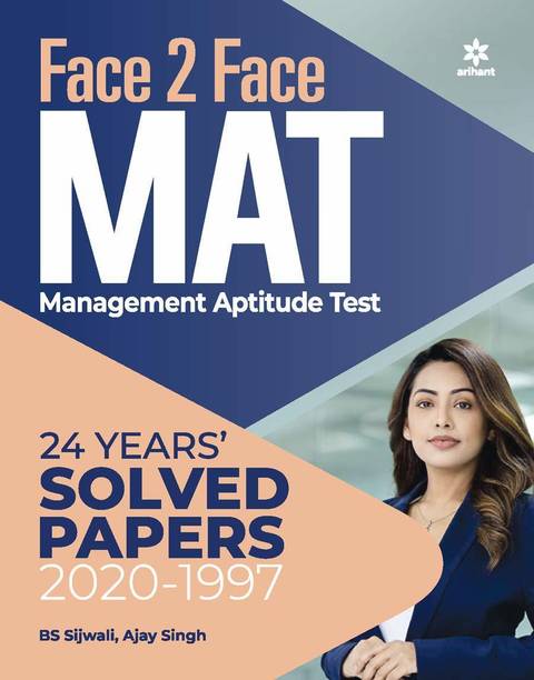 Face 2 Face MAT 24 Years' Solved Papers 2020-1997