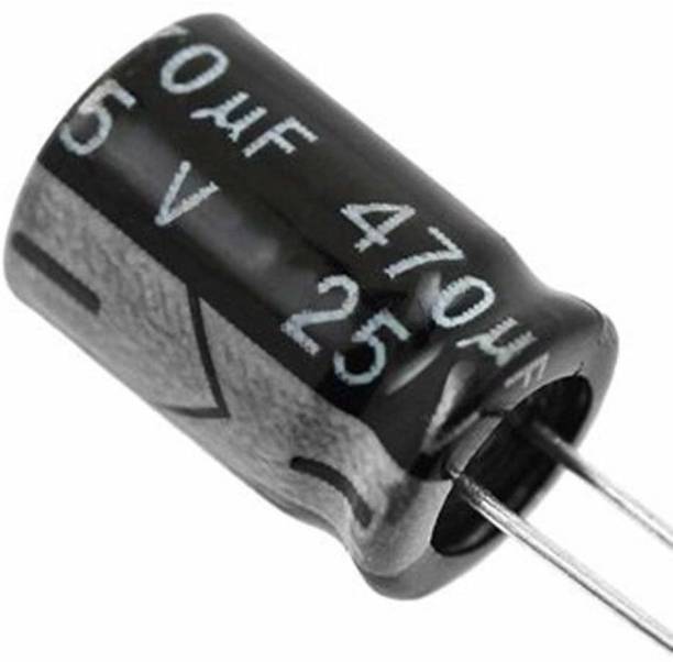 2A digital 2A Digital 470uf 25v 105c Radial Electrolytic capacitor pack of 10 Electrolytic Capacitor