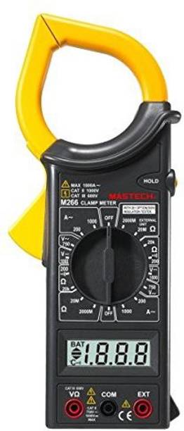 Mastech M266 Digital AC Clamp Meter AC/DC Voltage AC Current Resistance Tester Digital Multimeter