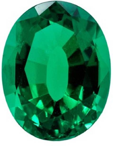 Gems Jewels Onlline 5.25 Carat Loose Certified Natural Colombian Emerald – Panna Stone Emerald Stone