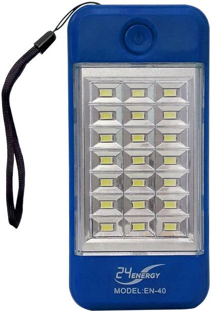 24 ENERGY 21 Hi-Bright LED With USB Mobile Power Bank Rechargeable 5 hrs Lantern Emergency Light