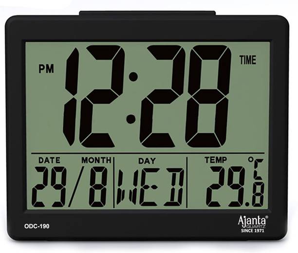 AJANTA Digital 10.5 cm X 12.5 cm Wall Clock