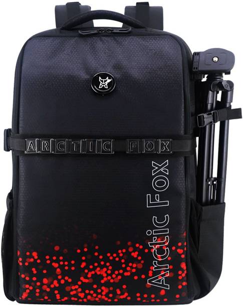 Arctic Fox Click Flame Scarlet Camera Backpack to carry DSLR SLR Lens with Tripod Holder  Camera Bag