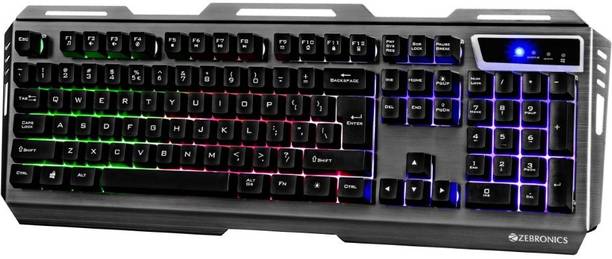 ZEBRONICS ZEB-TRANSFORMER-K Wired USB Gaming Keyboard