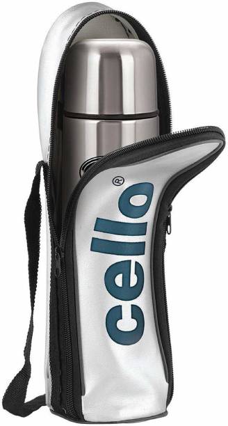 cello Flip Style with Jacket Stainless Steel 1000 ml Flask