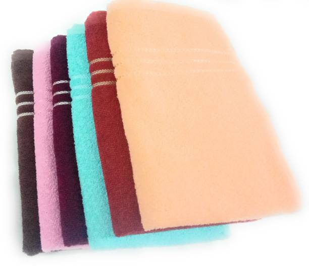 NIKYANKA face hand & kitchen towels (set of 6) Multicolor Cloth Napkins