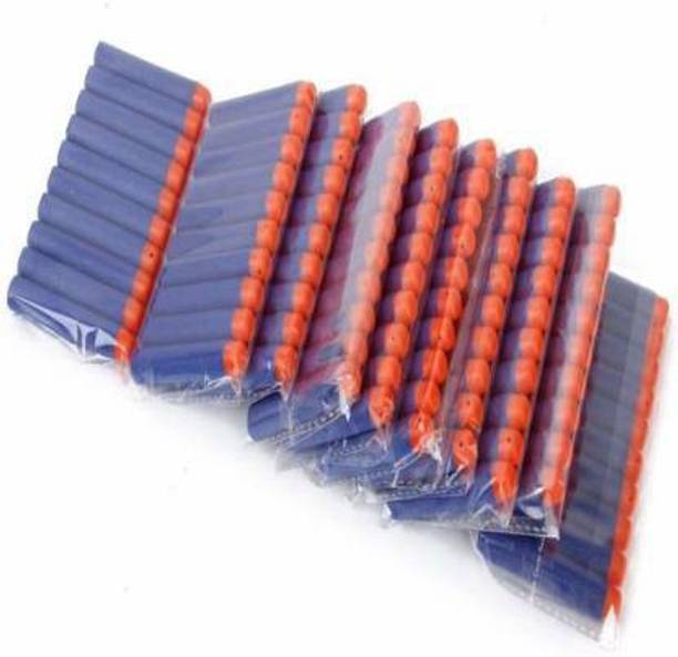 Jaravik (Pack of 100) Blue Bullet Foam Dart Bullets for Nerf N-Strike Elite Guns, Guns & Darts (Blue) Darts & Plastic Bullets (Blue) Guns & Darts