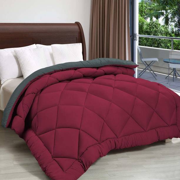 SIE STORE Solid Single Comforter for  Mild Winter