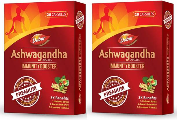 Dabur Booster Premium Capsules (Pack of 2)