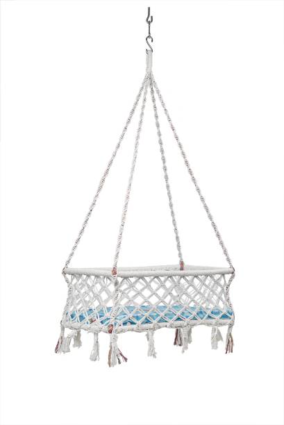 Patiofy Baby Cradle Swing with Mattress Cotton Small Swing