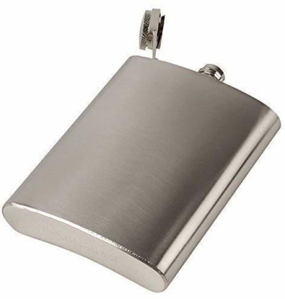 Amamcy Mermaid Scale Pattern Hip Flask Stainless Steel Flask Pocket Drinking Flask for Women and Men,13-16.9 oz 