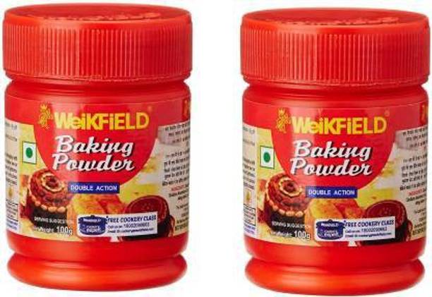 WeiKFiELD BAKING POWDER 400 GM (PACK OF 2) Baking Powder