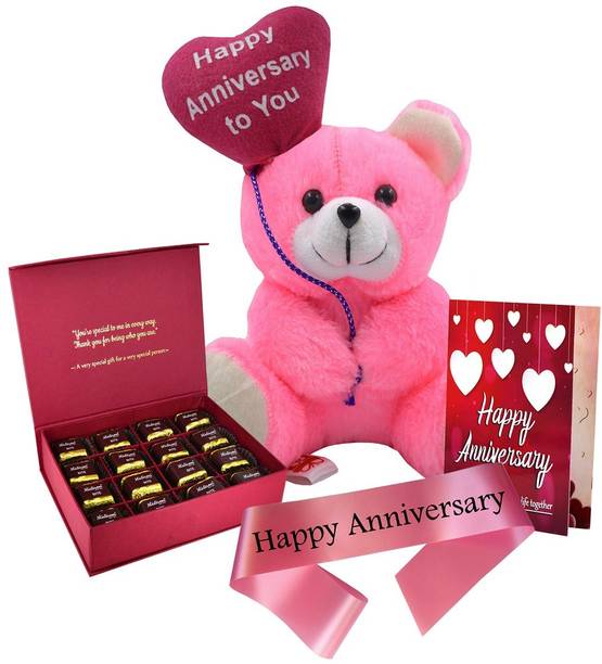 Midiron Marriage Anniversary Gifts| Happy Anniversary Gifts| Chocolate gifts for Anniversary (192 g) Paper Gift Box