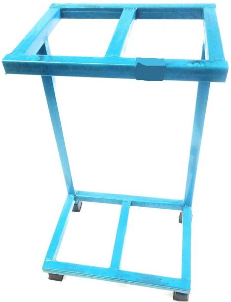 RAJCHEIF Single Inverter-Battery Trolly Stands for Home&amp;Office in 1inch Pipe with Height25inch (Trolly Suitable for All Type Inverter-Batteries) Trolley for Inverter and Battery