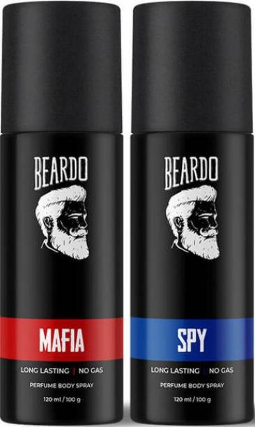 Beardo Perfume Body Spray Combo Body Spray  -  For Men