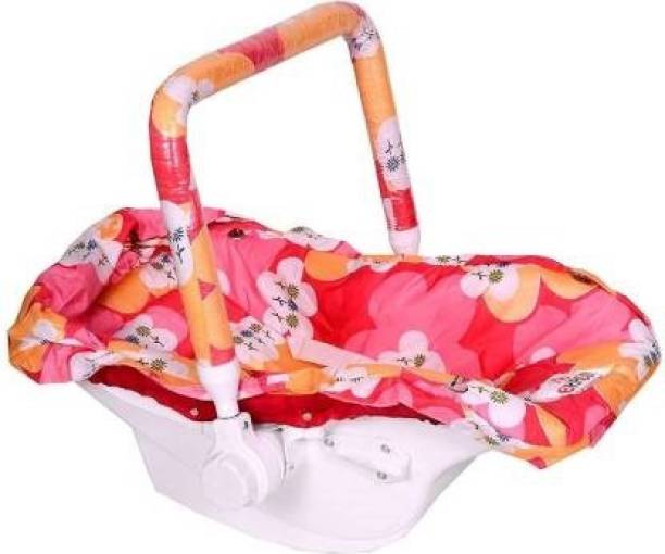 BABY'S SHOP NEW BORN BABY BOUNCER CUM CARRY COT 12 IN 1 ROCKER WITH BATHER, BABY COLOR- RED, MULTICOLOR Rocker and Bouncer