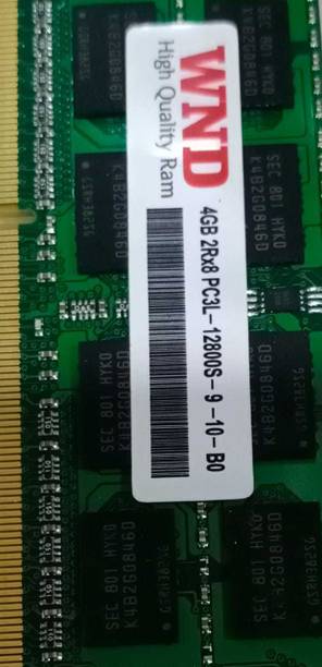 wnd ddr3 DDR3 4 GB Laptop (low voltage)