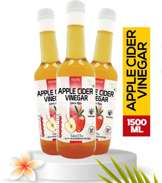 NutroVally apple cider vinegar for weight loss with Mother of Vinegar