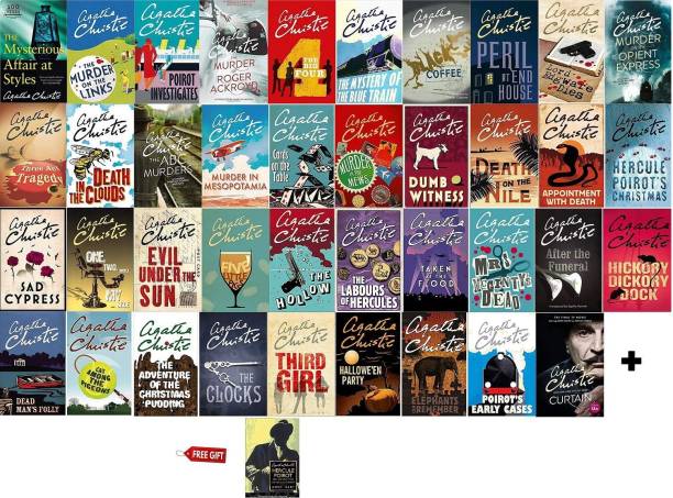 Complete Collection Of Hercule Poirot Books By Agatha Christie + Free Hercule Poirot: The Life And Times Of Hercule Poirot
