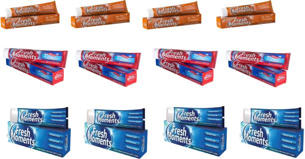 Modicare fresh moments toothpaste combo 12 pcs Toothpaste
